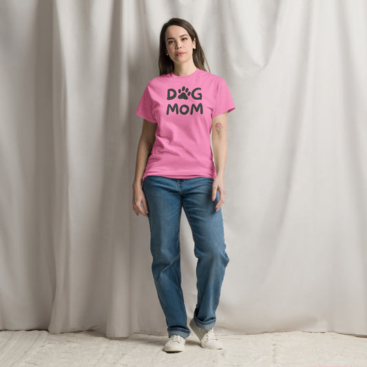 Dog Mom T-shirt | Azalea | front view | Mi Loco Loco