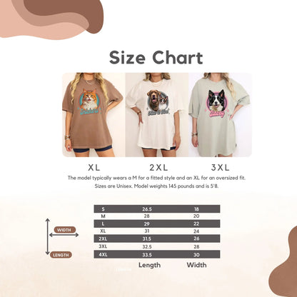 Custom Pet T-Shirt — Pet Photo + Name