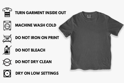 Comfort Colors 1717 Washing and Care Instructions