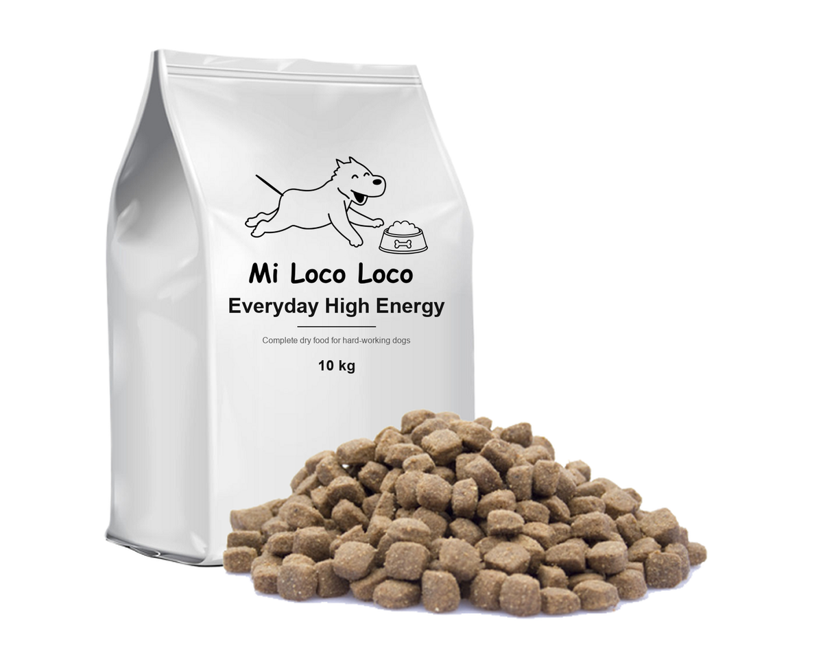 Mi Loco Loco Working Dog dry dog food, 10 kg bag