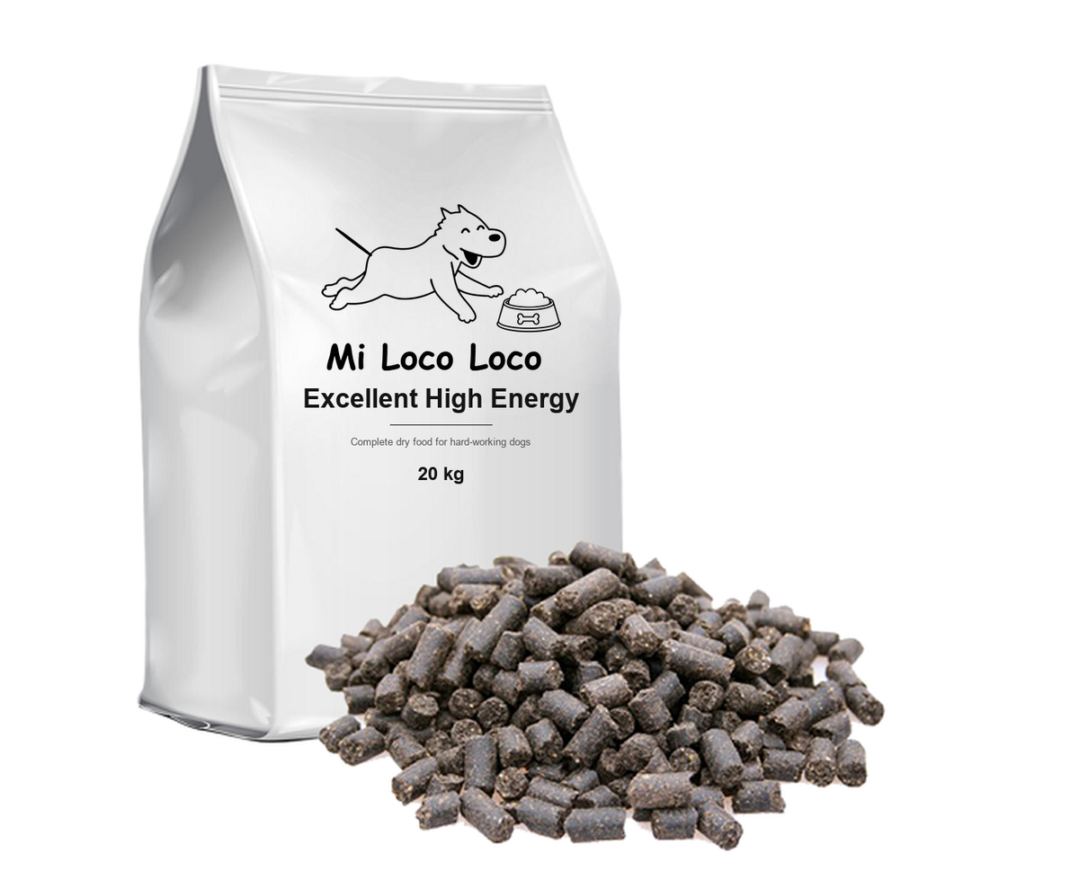 Mi Loco Loco Prime Working Dog dry dog food, 20 kg bag