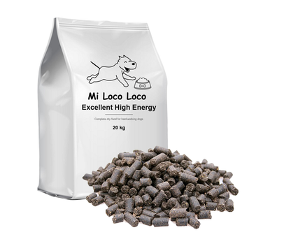 Mi Loco Loco Prime Working Dog dry dog food, 20 kg bag
