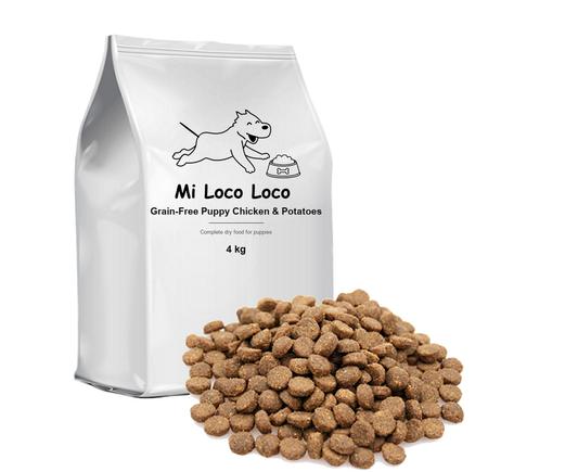 Mi Loco Loco Grain-Free Puppy Chicken & Potatoes, 4 kg