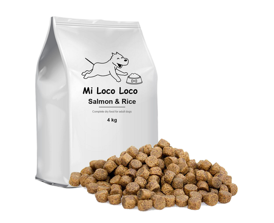 Mi Loco Loco Salmon & Rice, 4 kg