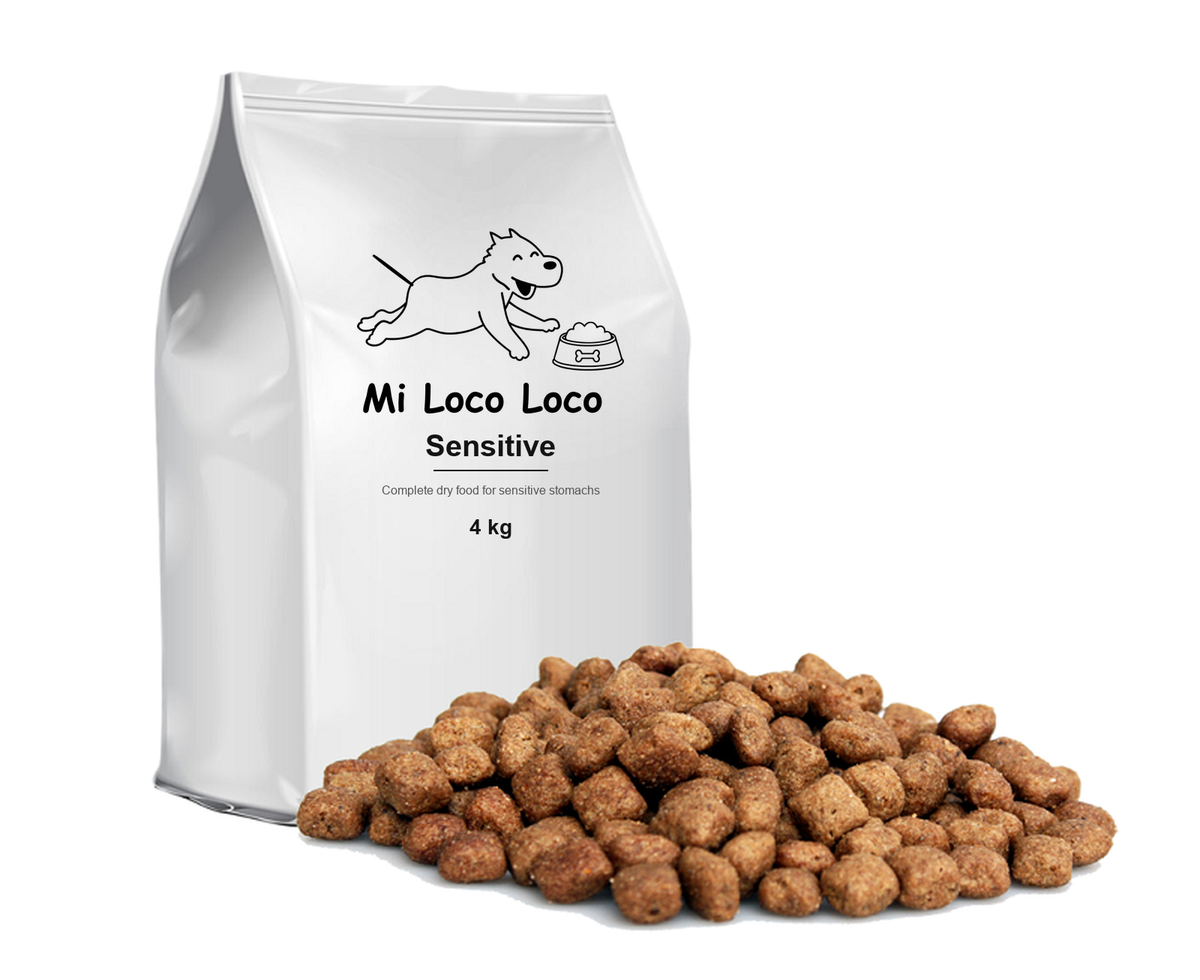 Mi Loco Loco Sensitive dry dog food, 4 kg bag