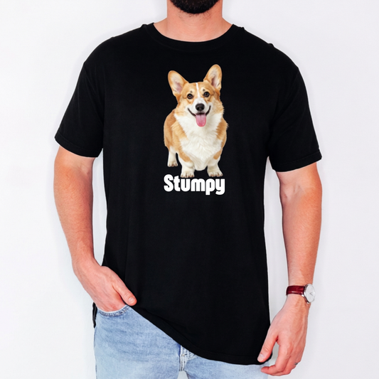 Turn Your Dog Into a Legend Custom Pet Portrait T-Shirt