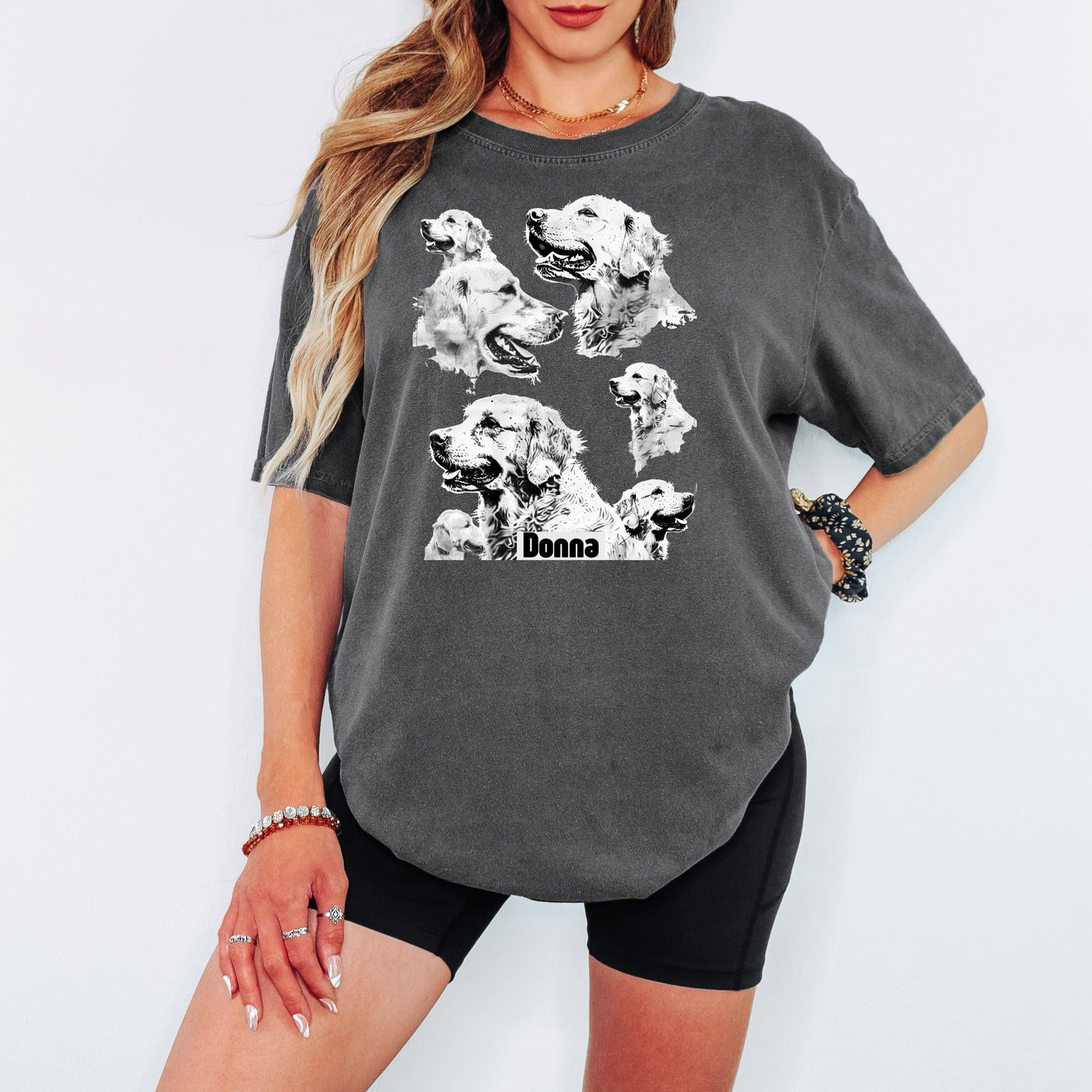 Custom Dog Portrait T-Shirt One of a Kind, Never Made Twice